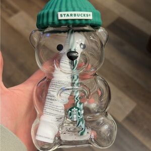 2025 Starbucks Bearista Glass Tumbler